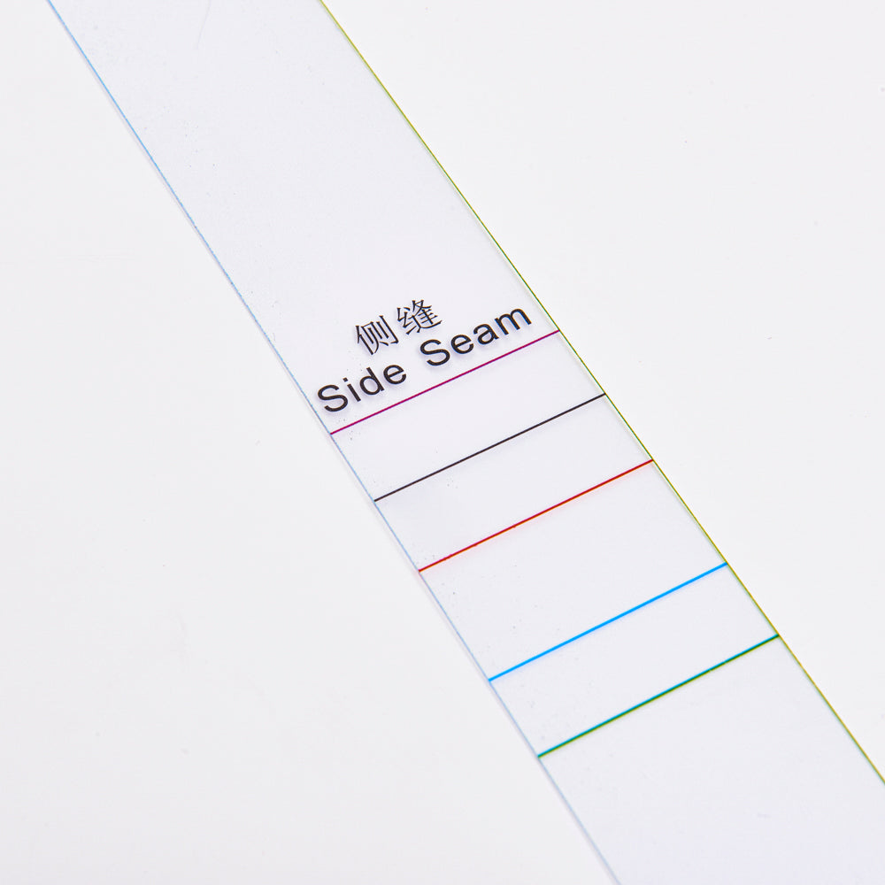 DIHAN Q101 Women's Skirt Multi Size Plastic Basic Pattern Block Making Ruler Sewing Ruler Quilting Rulers Garment Ruler Cutting Ruler