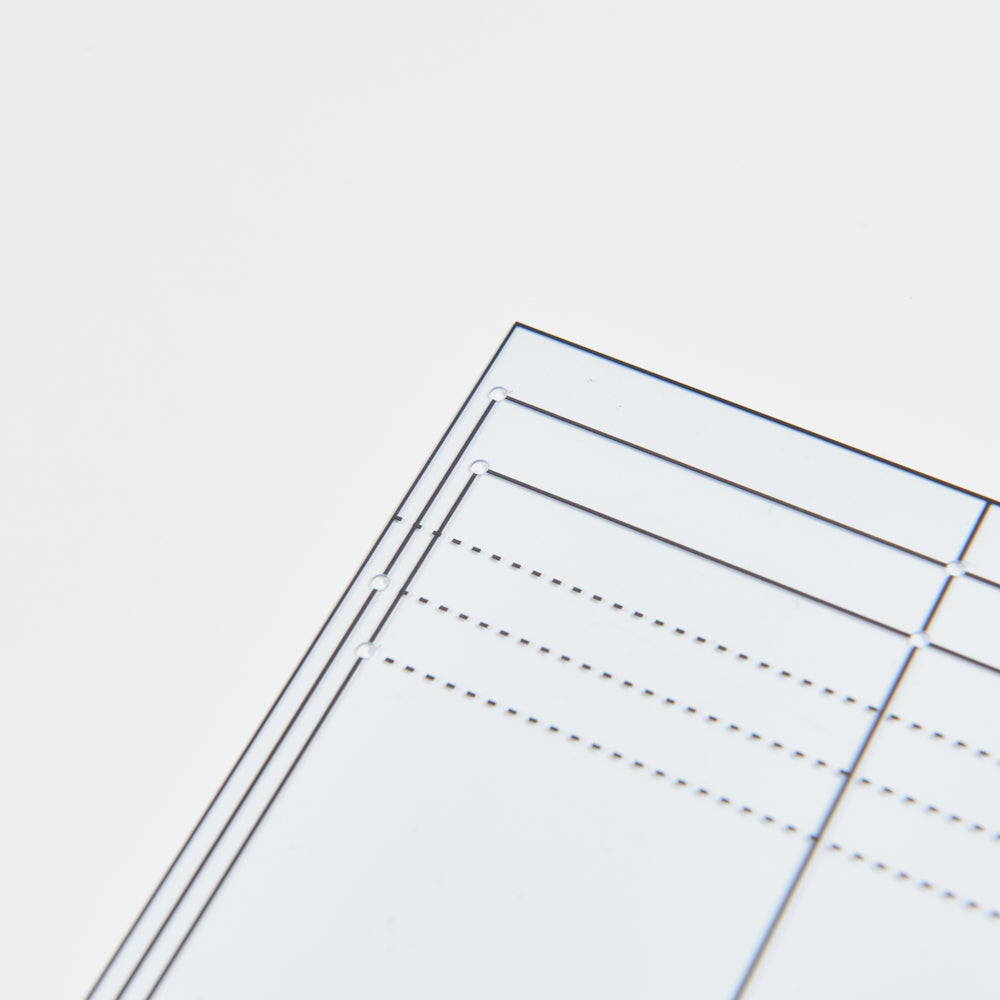DIHAN KBB101 Baby's Pants Basic Multi Size Garment Pattern Plastic Block Making Ruler Sewing Ruler Quilting Rulers Garment Ruler Cutting Ruler