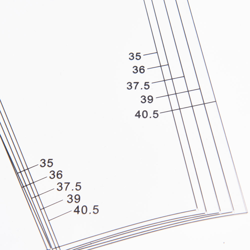 DIHAN YA101 (American 12~20 size) Multi Size Plastic Woman's Basic Garment Pattern Block
