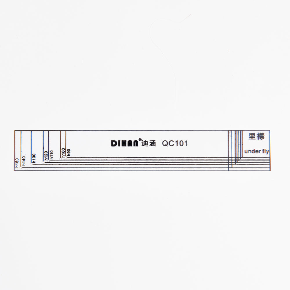 DIHAN #QC101 Girl's Basic Skirts Plastic Pattern Children's Block Multi Size Making Ruler Sewing Ruler Quilting Rulers Garment Ruler Cutting Ruler