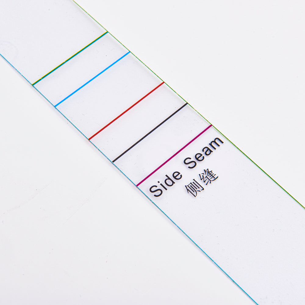 DIHAN K101 Women's Pants Multi Size Basic Pattern Block Plastic Making Ruler Sewing Ruler Quilting Rulers Garment Ruler Cutting Ruler