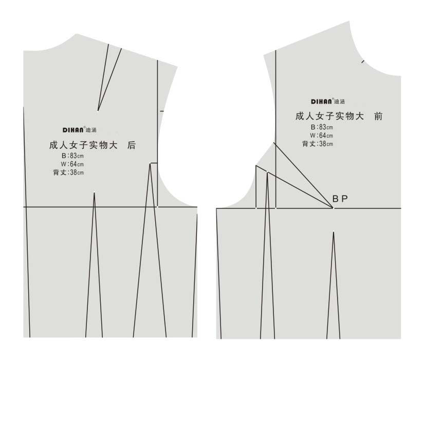 DIHAN Y111 Women's  Plastic Garment Pattern Block Prototype Template Sewing Ruler Quilting Ruler Curve Ruler Tailor Ruler